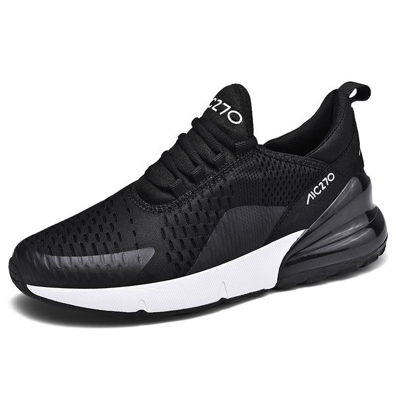 Breathable Cross-Training Shoes for Fitness Freaks – HIIT, Yoga & Gym Sessions Black and Red