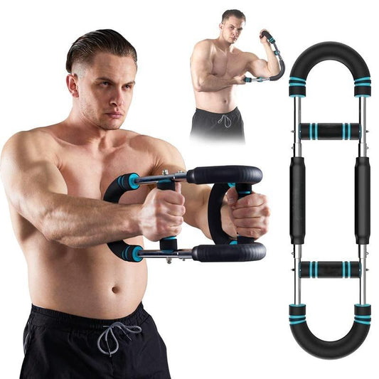 Arm Trainer Chest Workout Strengthen Chest and Arm Muscles Men'S Fitness Trainer Detachable Portable Spring Resistance Home Fitness Equipment