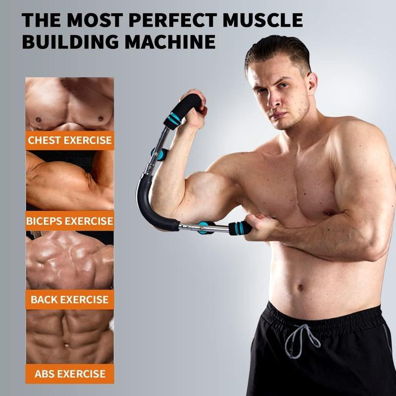 Arm Trainer Chest Workout Strengthen Chest and Arm Muscles Men'S Fitness Trainer Detachable Portable Spring Resistance Home Fitness Equipment