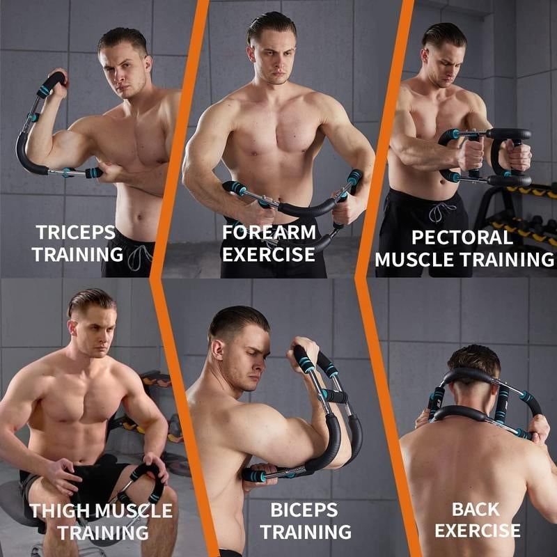 Arm Trainer Chest Workout Strengthen Chest and Arm Muscles Men'S Fitness Trainer Detachable Portable Spring Resistance Home Fitness Equipment