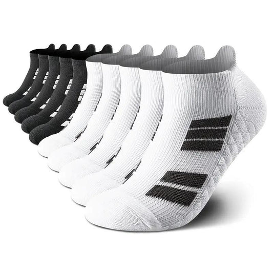 6 Pairs of Sports No Show Socks for Man and Woman, Ankle Socks with Terry Soles Offer Shock Absorption and Wear Resistance, White Daily Socks That Are Sweat - Absorbing and Breathable, Valentine'S Day Gift, New Arrivals for Spring and Summer